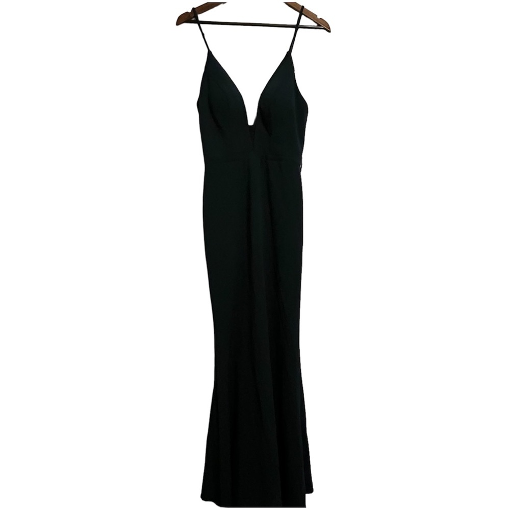Women's NWT Betsy Adam Dark Green Formal Dress
